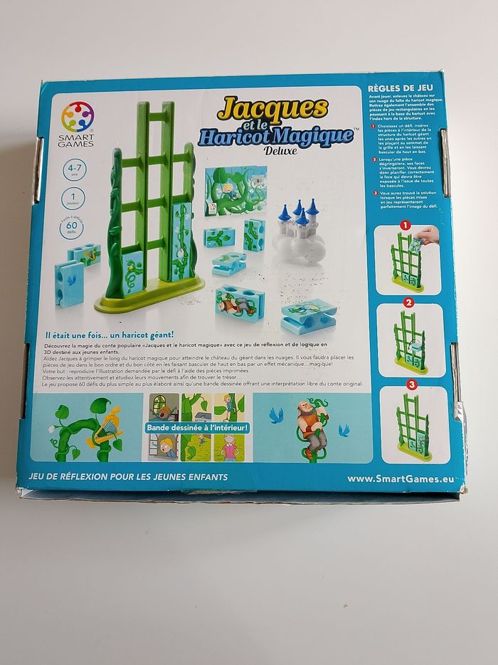 Jacques et le haricot magique Smart games complet sans la BD - photo numéro 2