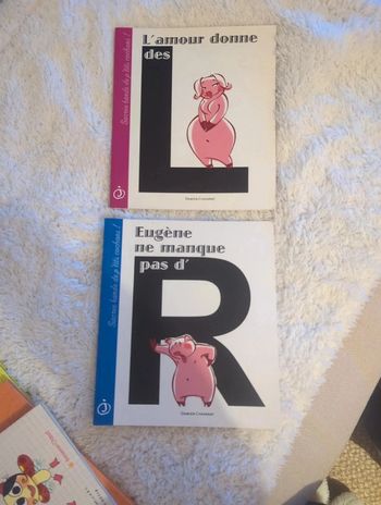 Lots de deux livres Sacrée bande de p'tits cochons !