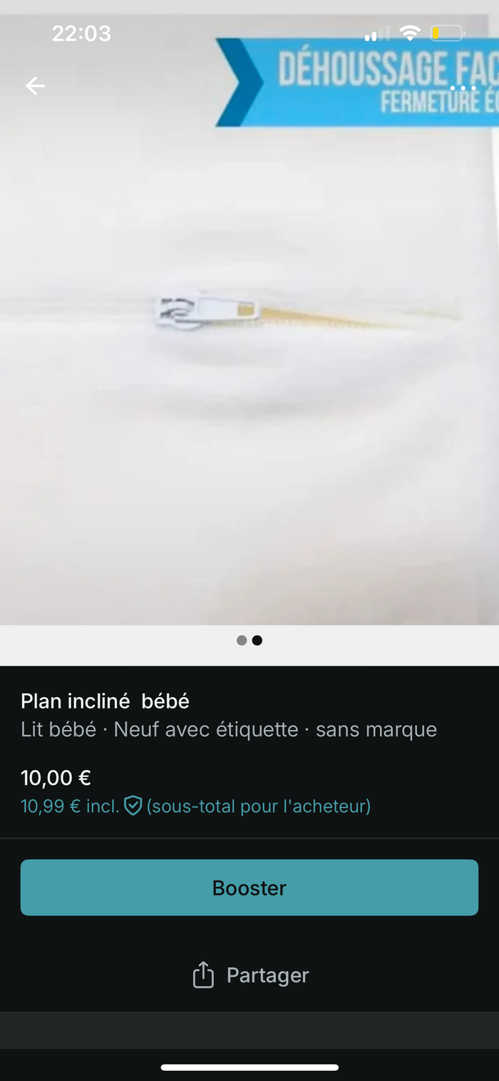 Plan inclinable bébé - photo numéro 2
