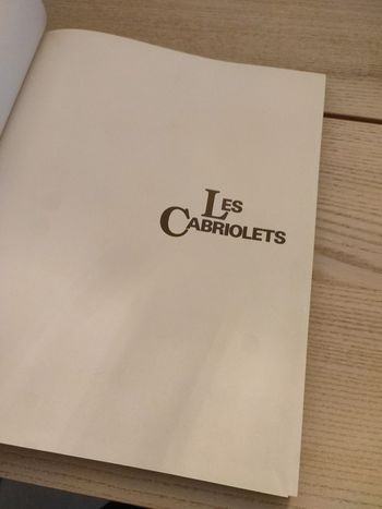 Livre Les cabriolets EPA