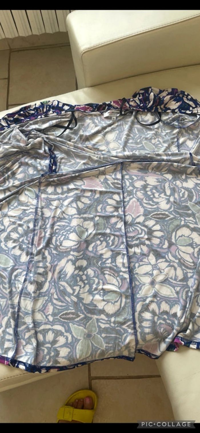 Morgan jolie robe portefeuille extensible taille 38 imprimé éclatant neuve - photo numéro 9