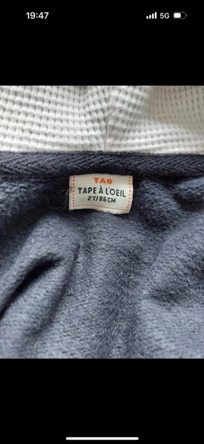 Veste Tape À L'Oeil taille 2 ans - photo numéro 3