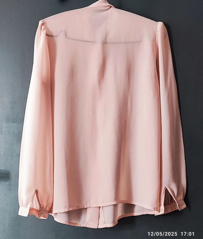 Chemise rose pâle, transparente, Taille 36 - photo numéro 2