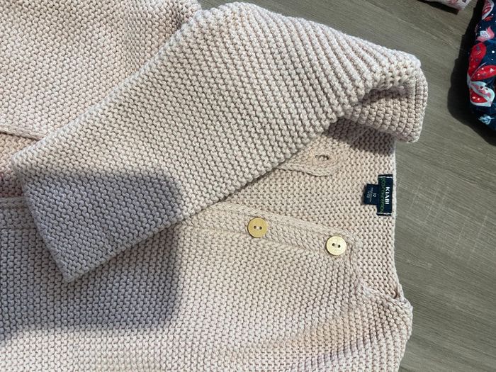 Gilet rose 12 mois Kiabi