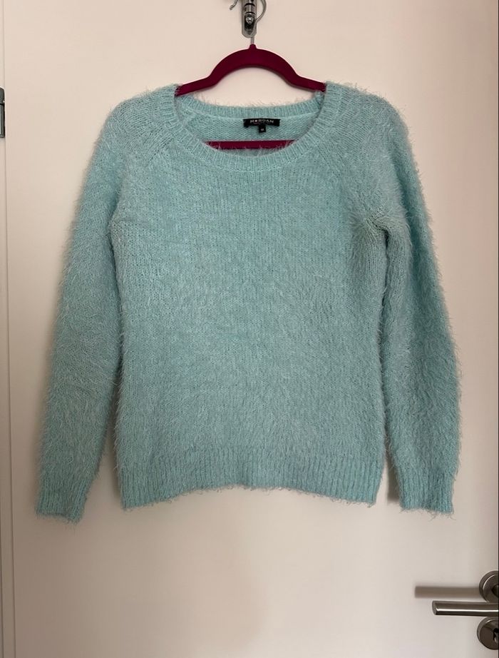 Pull turquoise