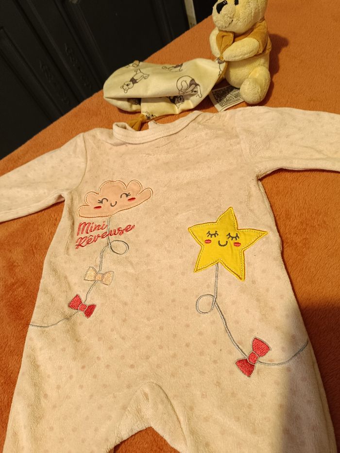 Pyjama bébé fille 3 mois Influx mini rêveuse doux et confortable - photo numéro 2