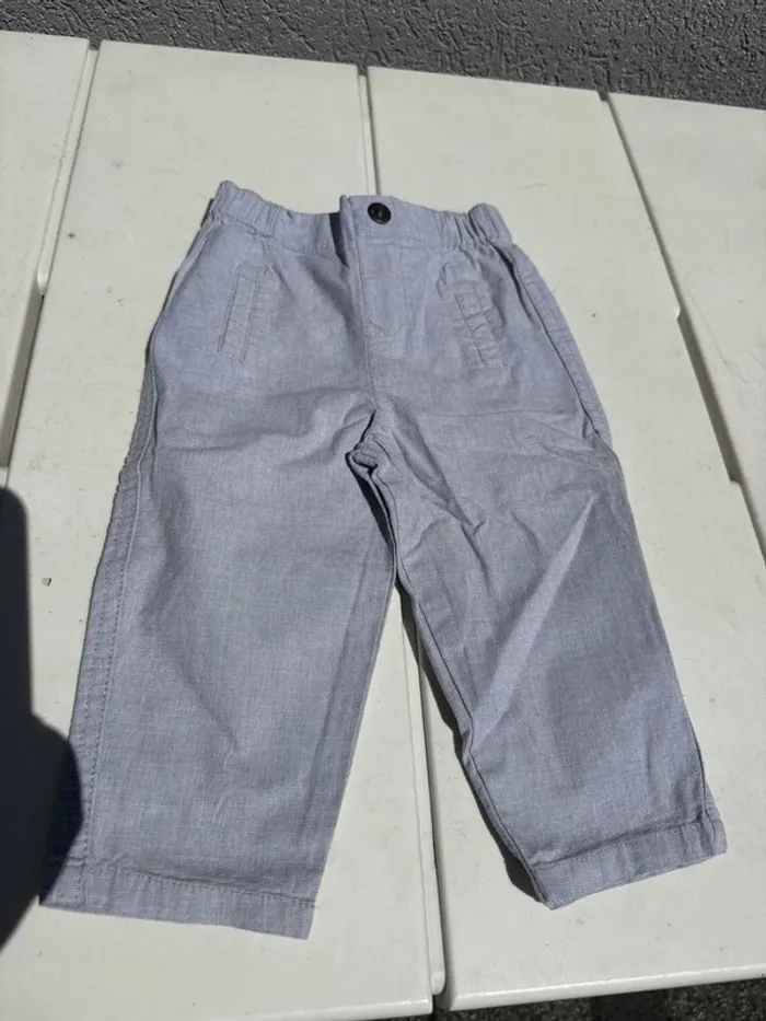 Pantalon sucre d’orge taille 9 mois 74cm