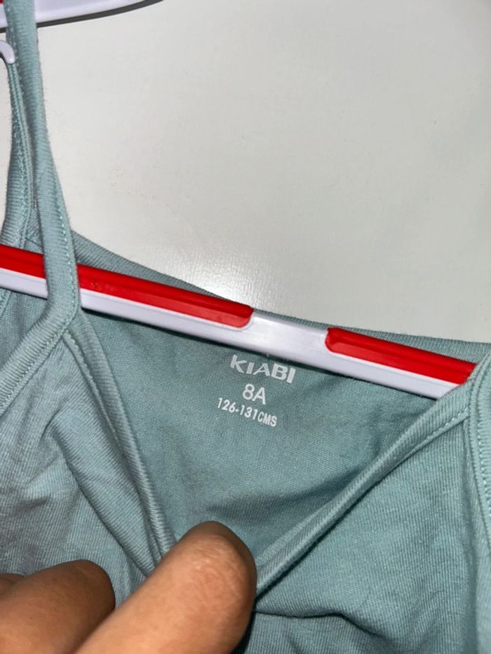 Débardeur à bretelle bleu - 8 ans - Kiabi - photo numéro 3