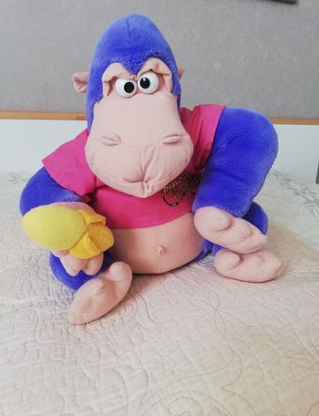 Grande Peluche Gorille Maurice, Marsupilami, en parfait état