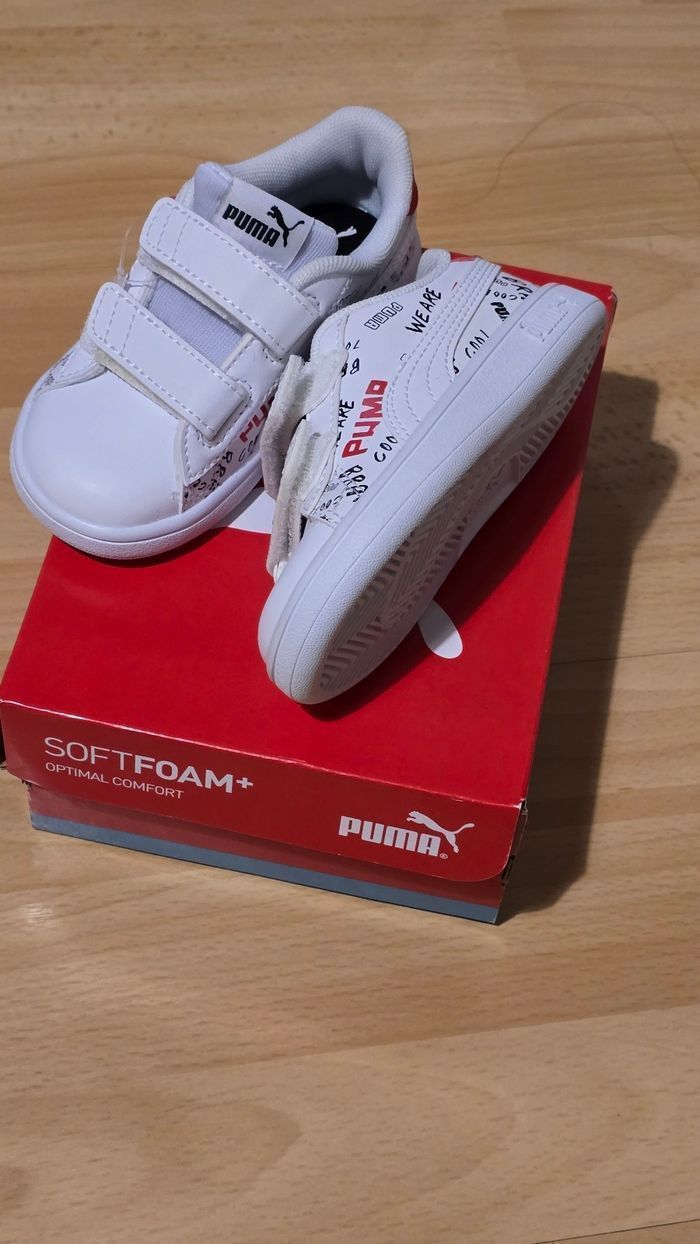 NEUVES (non portées)🏷 ⚘️⚘️🤩😍 superbes baskets mixtes PUMA pointure 23 🤩😍⚘️⚘️⚘️ - photo numéro 5