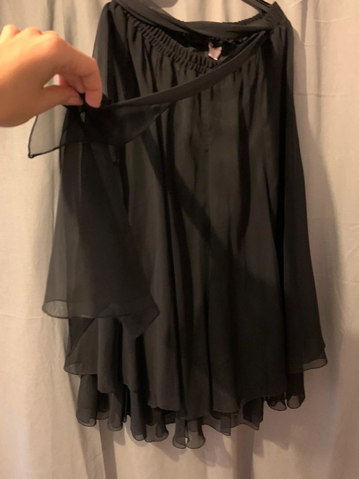 Jupe longue à voile