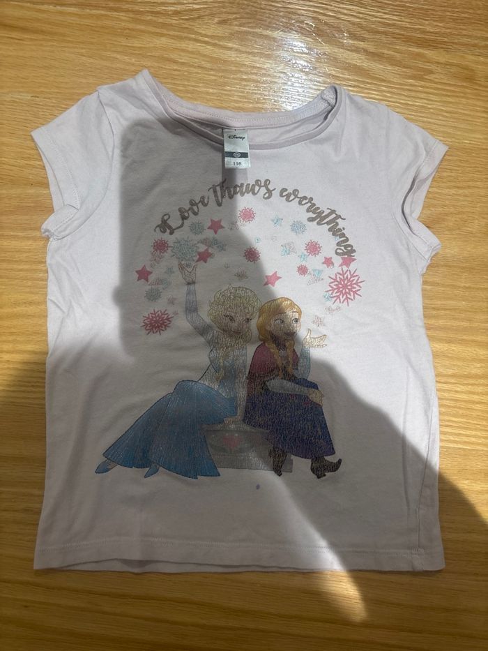 TEE shirt la reine des neiges