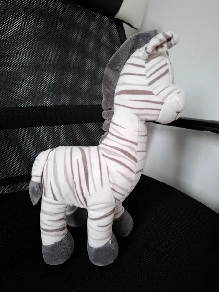 Peluche zèbre - photo numéro 2