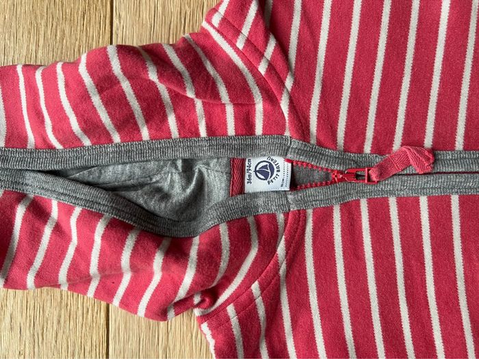 Ensemble robe et sweat petit bateau 36 mois très bon état - photo numéro 10