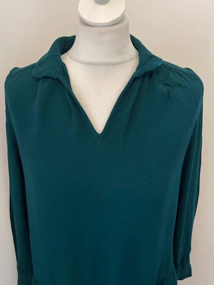 Robe col chemise verte Bash XS - photo numéro 4