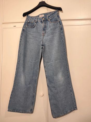 Jeans large femme taille 40 taille haute