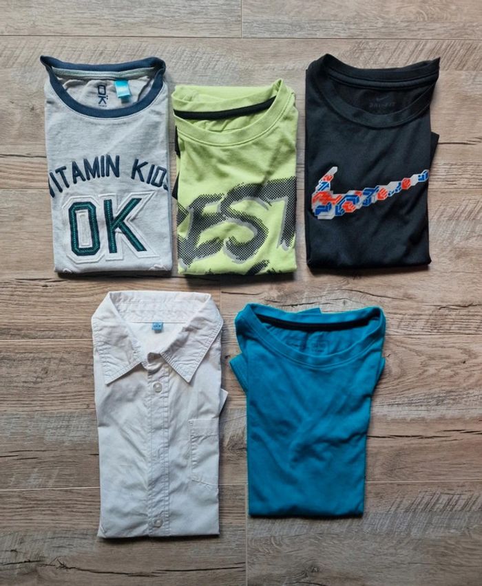 Lot t-shirts garçon 8 ans