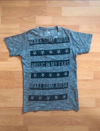 T shirt gris 9-10 ans