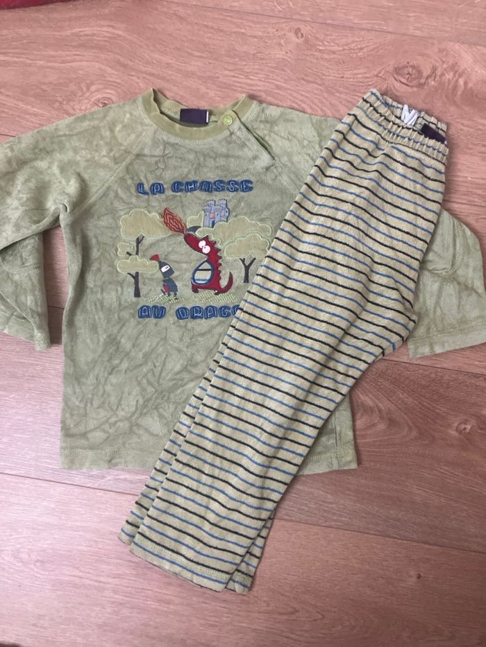 Lot 3 pyjamas garçon hiver 4 ans - photo numéro 3