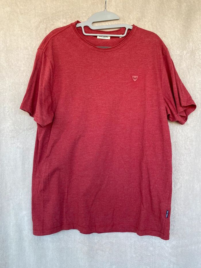 TEE shirt kaporal homme rouge