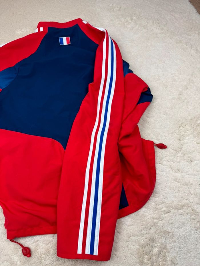 Veste de Survêtement Track Jacket Adidas Vintage Équipe de France Euro 2004 Taille M - photo numéro 11