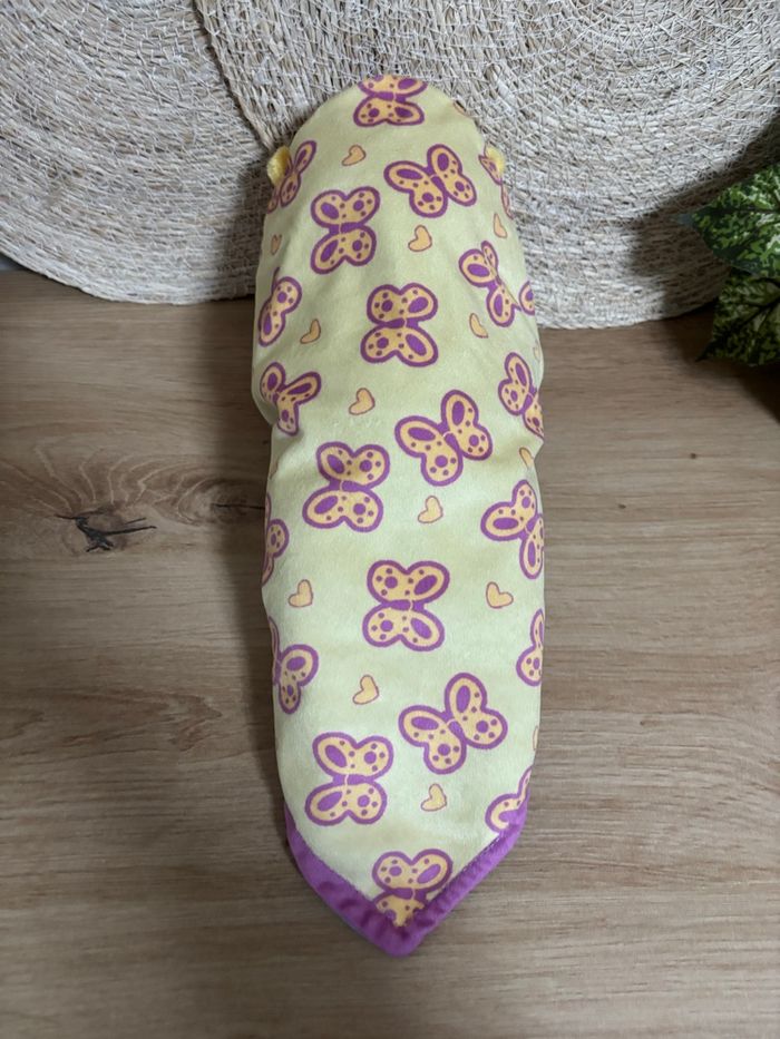 Doudou winnie l ourson couverture papillon Disney - photo numéro 4