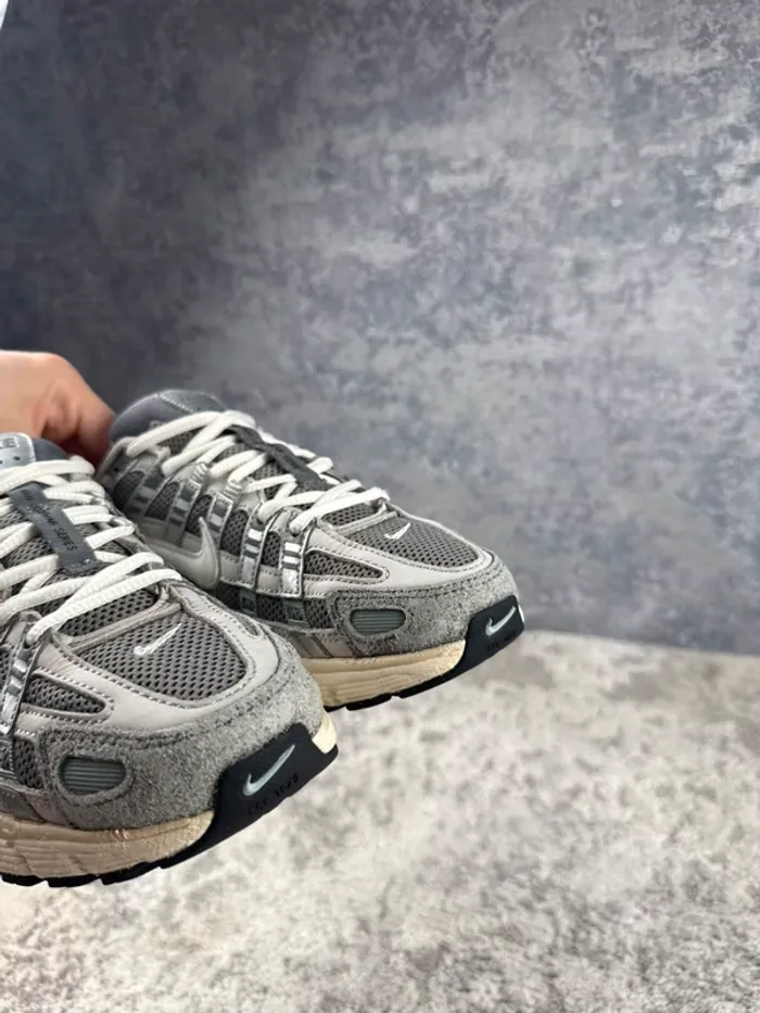 Nike P-6000 Running Flat Pewter - Grey & Green & Beige - photo numéro 14