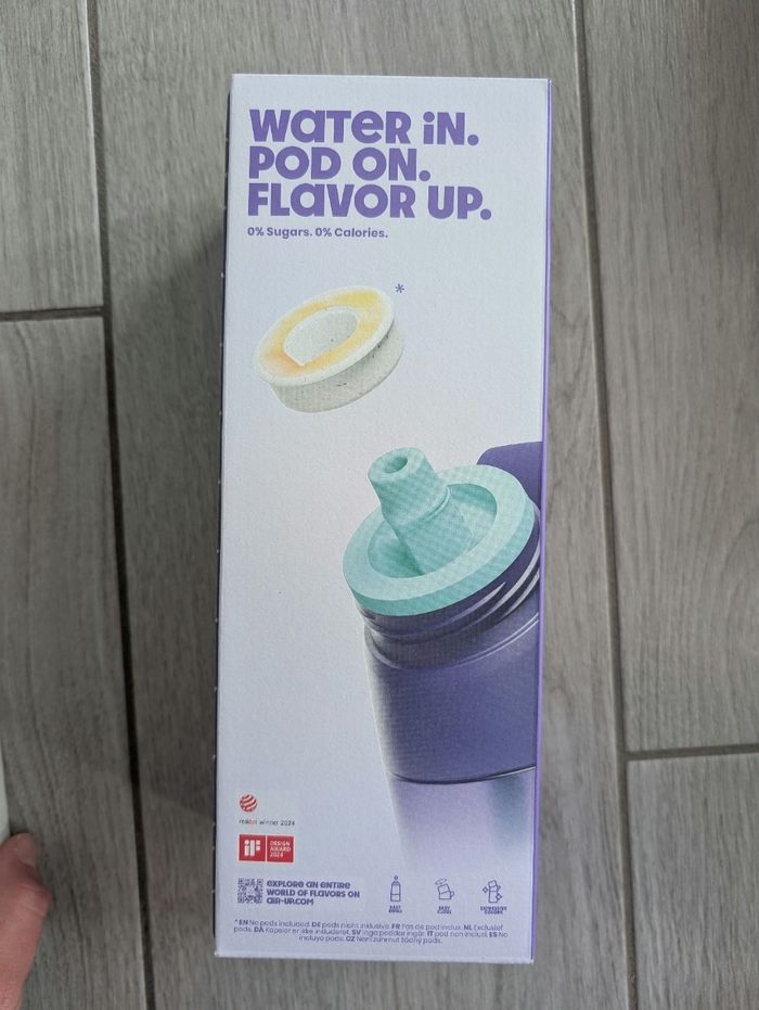 Gourde Air Up Purple Strike 600ml neuve + 3 pods - photo numéro 2