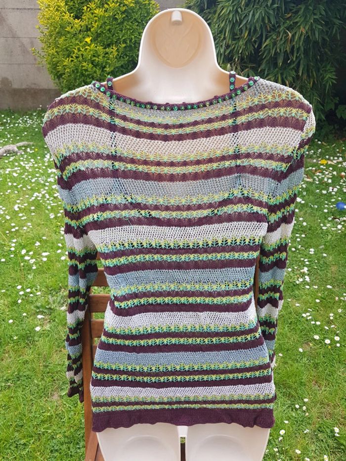 Duo Top et Gilet Crochets - photo numéro 6