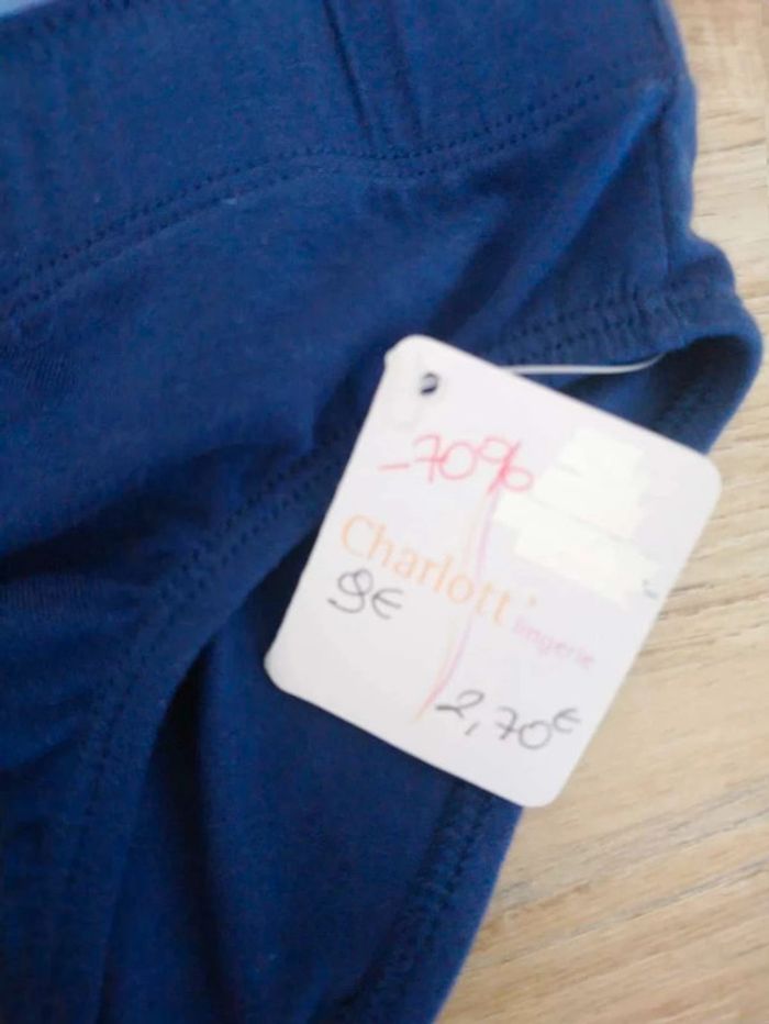 Slip  bleu - photo numéro 5