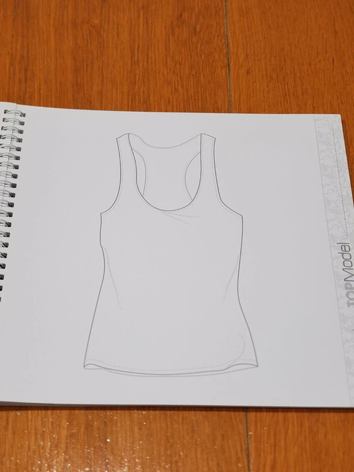 Album de coloriage Top Model T-Shirt Designer - photo numéro 6