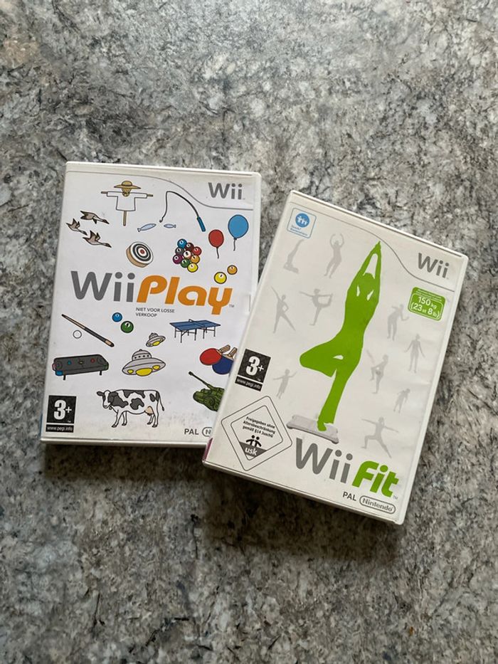 wii fit + wii play - photo numéro 1