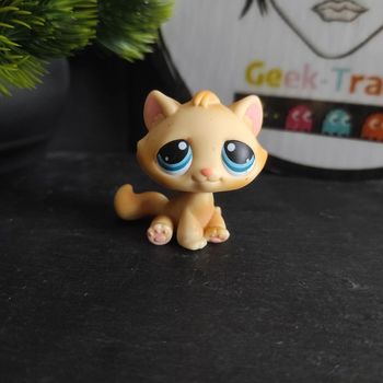 Littlest Petshop Pet Shop LPS 122 Chat Gouttière alley cat Hasbro #geektradelps