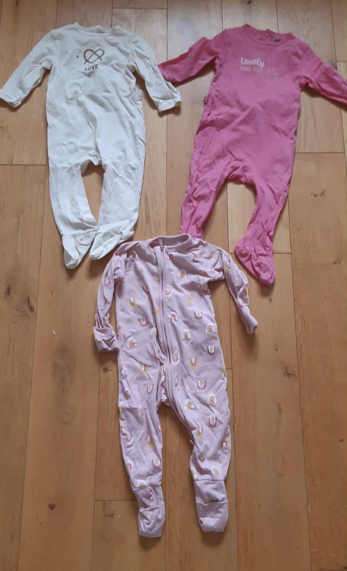Lot de 3 pyjamas 12 mois