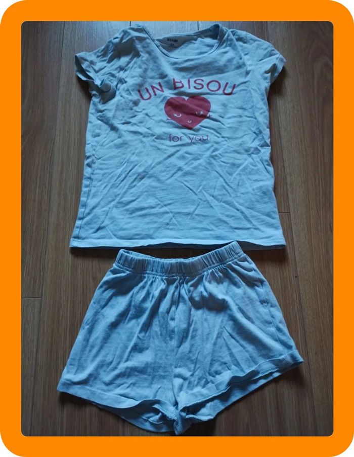 Pyjama short Kiabi taille 8 ans en très bon état