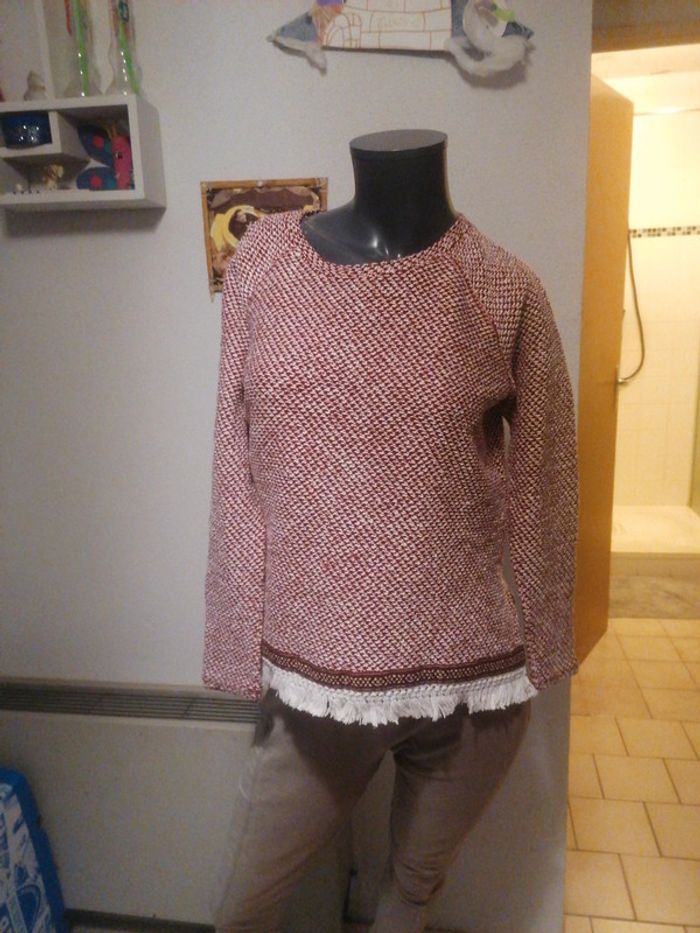 Haut manche longue taille s