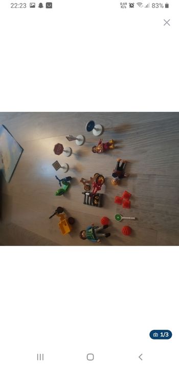 Enfants avec agent sécurité routière playmobil
