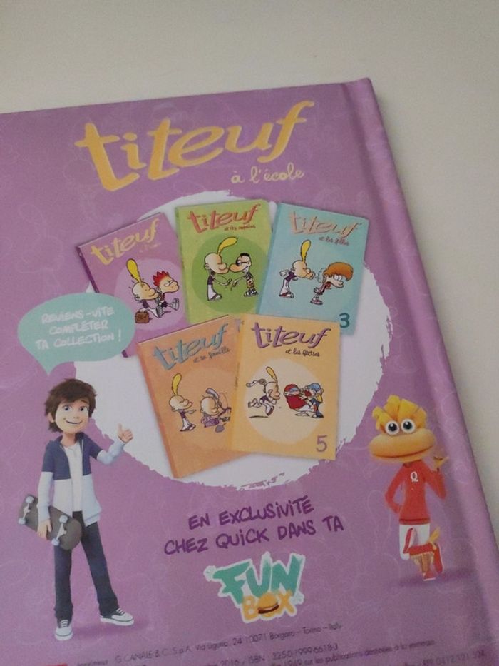 Lot de 2 livres Titeuf - photo numéro 3