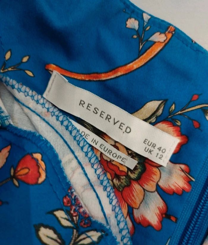 Robe imprimé à fleurs manches évasées taille 40 - photo numéro 8