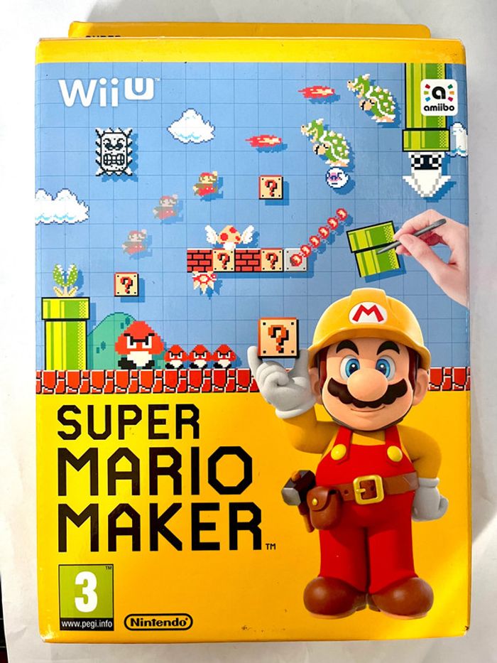 Super Mario Maker collector pour WIIU