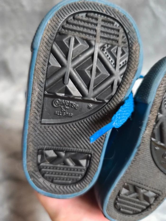 Basket converse bleu 18 - photo numéro 8