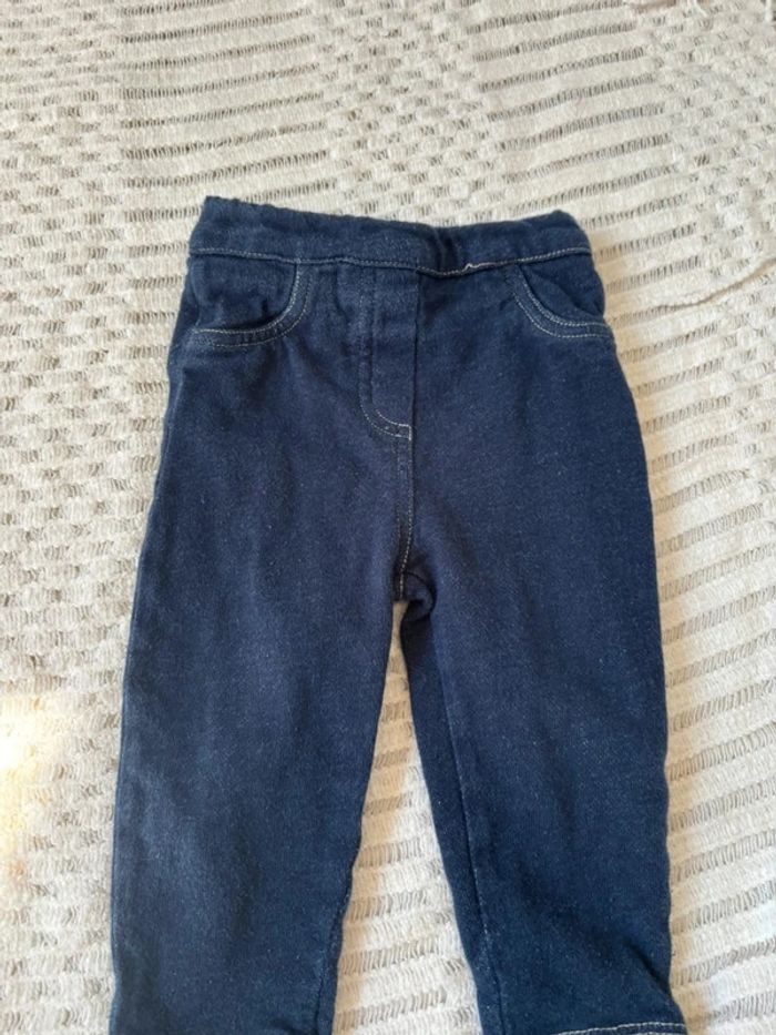 Legging fille doublure éponge 12 mois - photo numéro 2