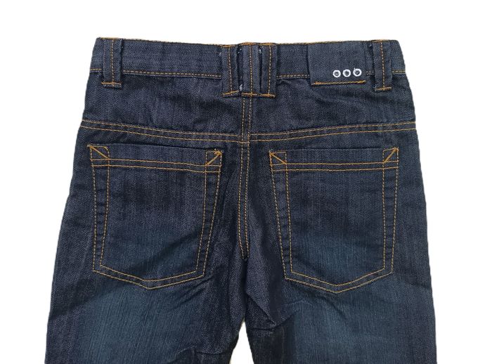 Bermuda jean bleu marine. Short long. In Extenso. Coton. Polyester. Taille 8 ans. 125 - 131 cm - photo numéro 8