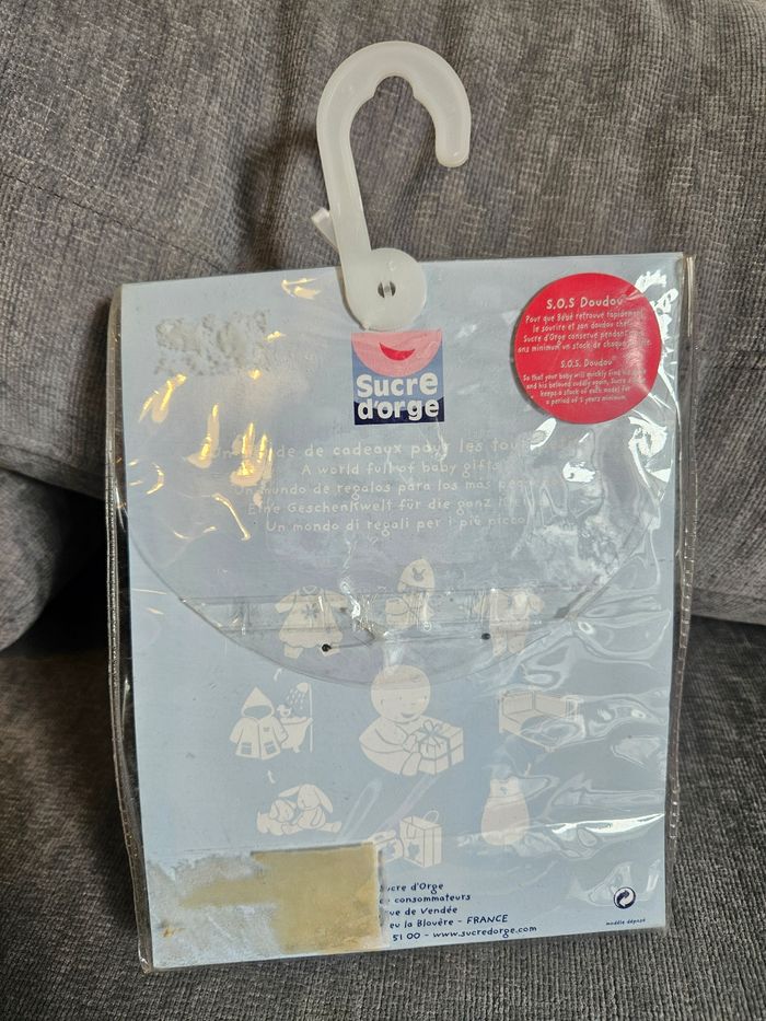 Doudou canard neuf sucre d'orge - photo numéro 2