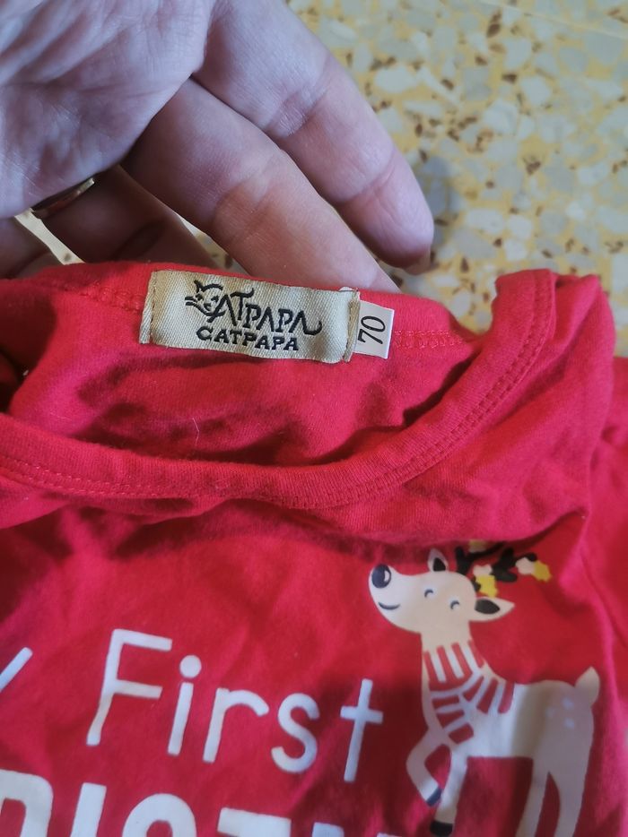 Ensemble bébé Noël 70cm - photo numéro 3