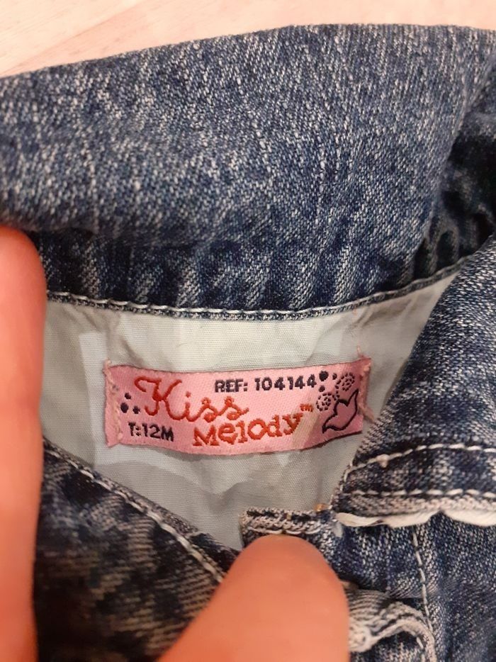 Veste en jean 12 mois - photo numéro 2