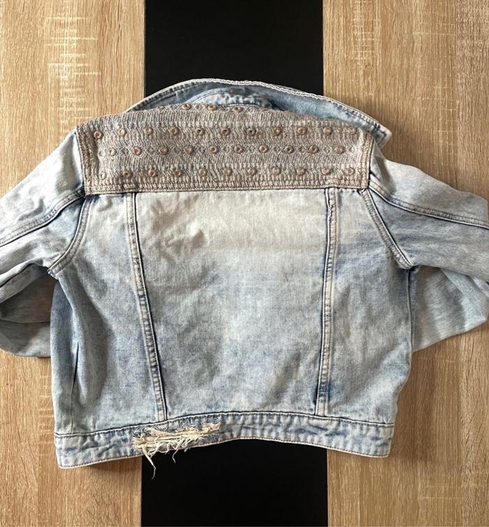 Veste en jean Zara - photo numéro 3