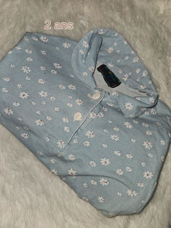 Chemise de nuit à fleurs – Taille 2 ans