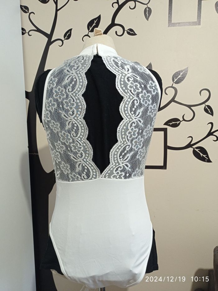 body blanc de Shein 38 *Spécial FETE* réf 567 P15 - photo numéro 4