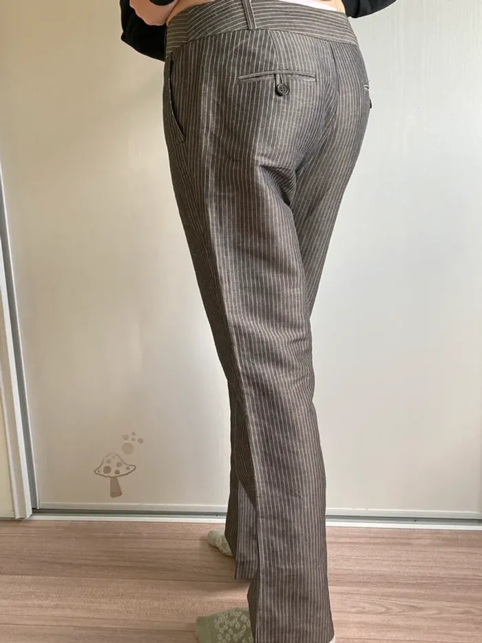 Superbe pantalon lin léger 38 - photo numéro 4